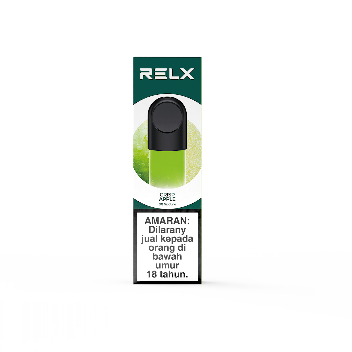 Shop RELX Pod Pro 2 Crisp Apple 3% Nicotine | RELX Malaysia Shop RELX Pod Pro 2 Crisp Apple 3% Nicotine | RELX Malaysia