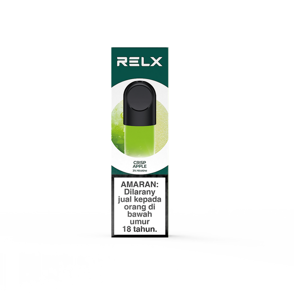 RELX Malaysia Official MY Pod Pro 2 Crisp Apple Package Price RM23 悦刻雾化弹2颗装青苹果3%尼古丁价格23马币
