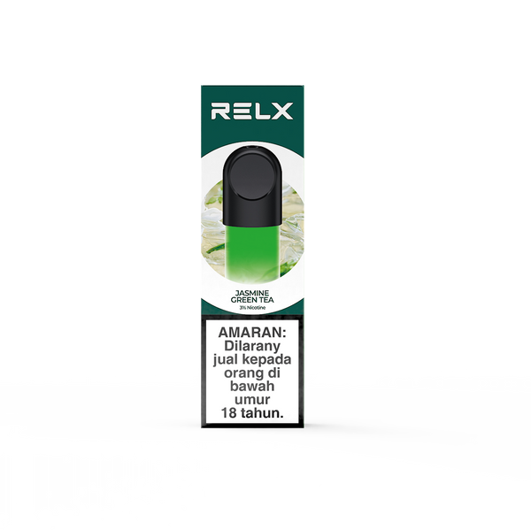 RELX Malaysia Official MY Pod Pro 2 Jasmine Green Tea Package Price RM23  悦刻雾化弹2颗装茉莉绿茶3%尼古丁价格23马币
