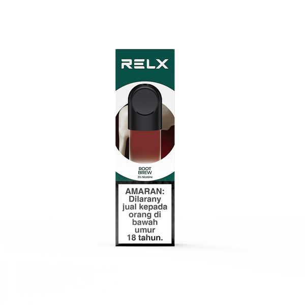 RELX Malaysia Official MY Pod Pro 2 Root Brew Package Price RM23 悦刻雾化弹2颗装沙士汽水3%尼古丁价格23马币
