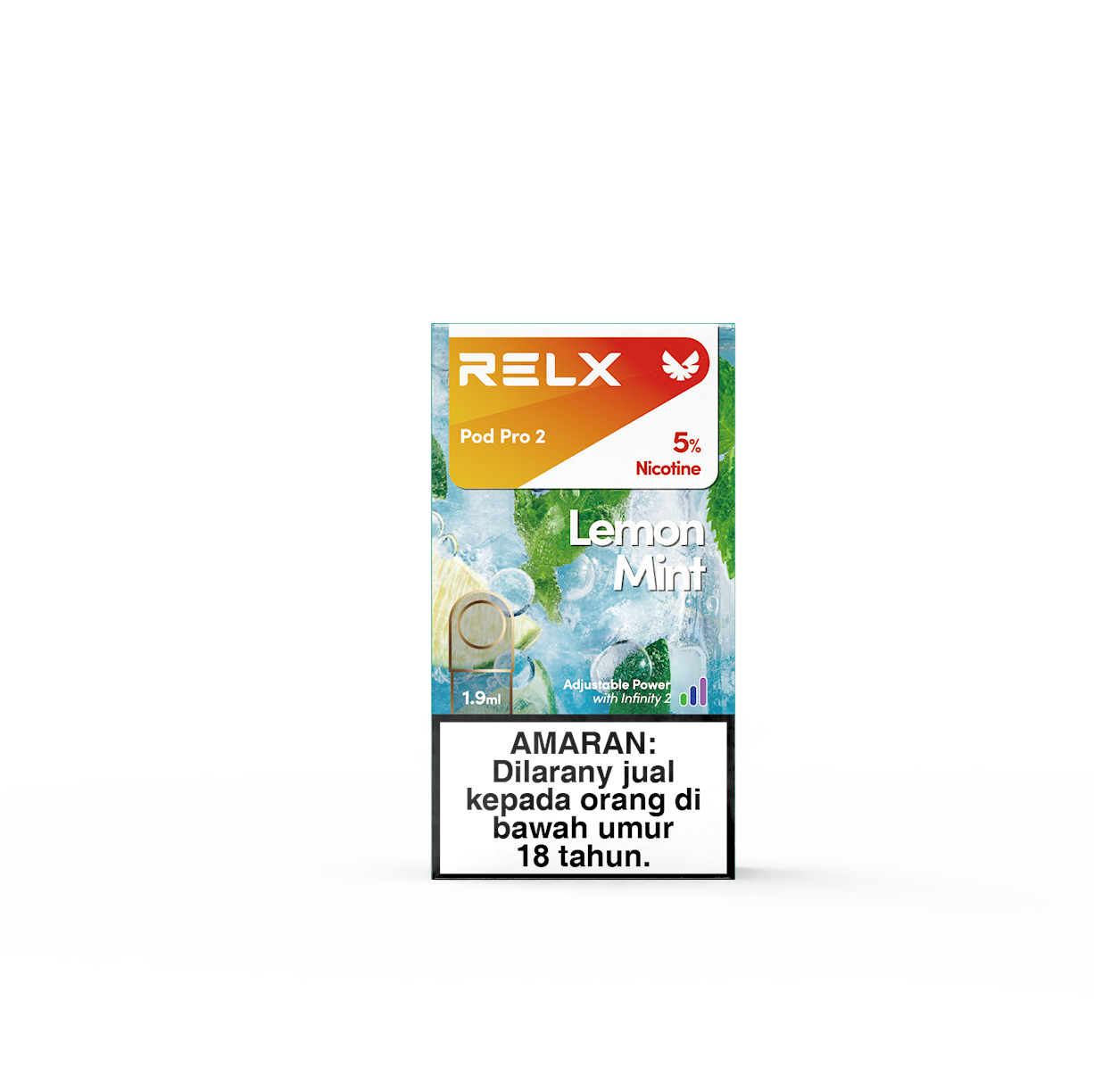 Shop RELX Pod Pro 2 Lemon Mint 5% Nicotine | RELX Malaysia Shop RELX Pod Pro 2 Lemon Mint 5% Nicotine | RELX Malaysia