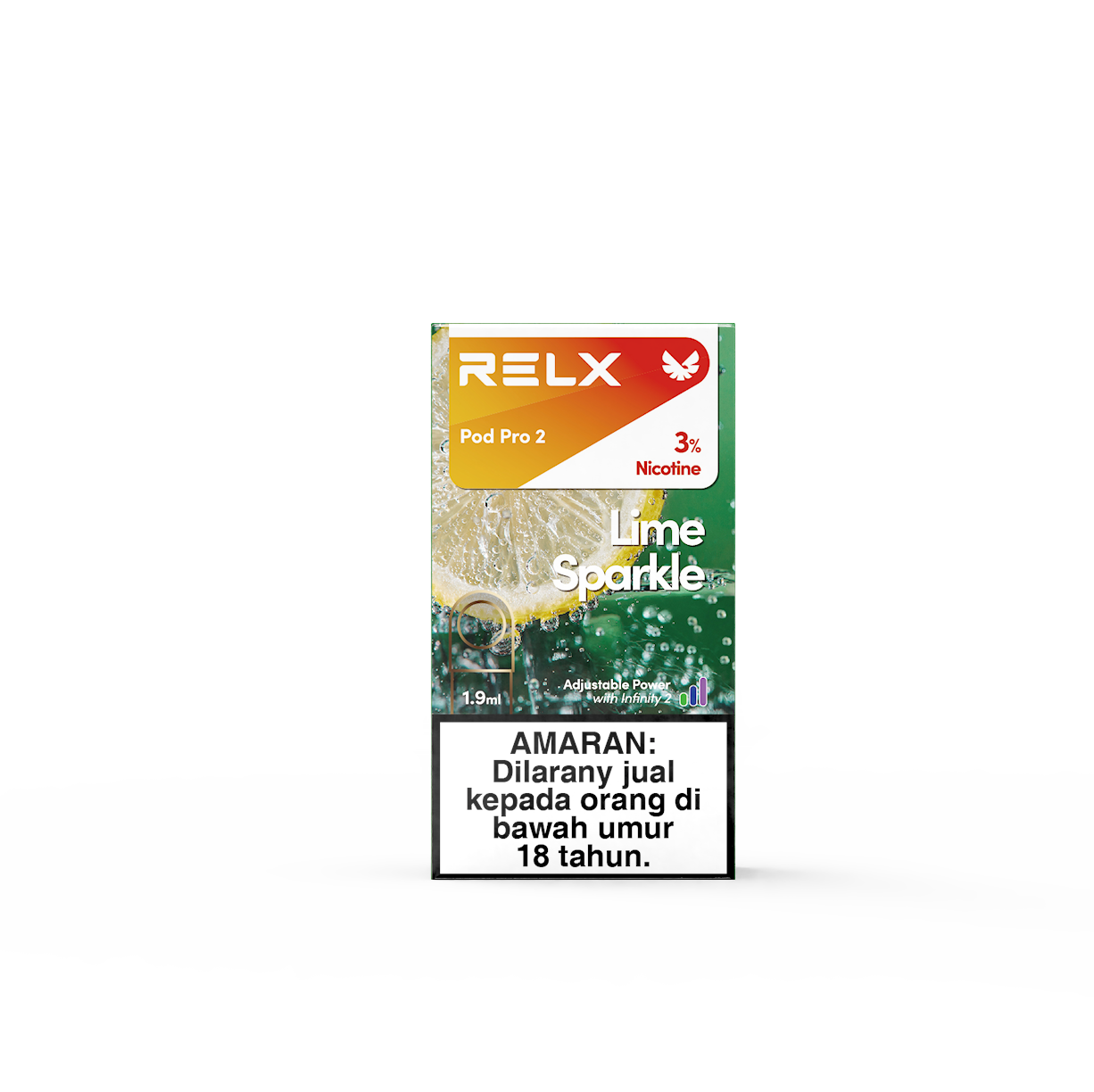 Shop RELX Pod Pro 2 Lime Sparkle 3% Nicotine | RELX Malaysia Shop RELX Pod Pro 2 Lime Sparkle 3% Nicotine | RELX Malaysia