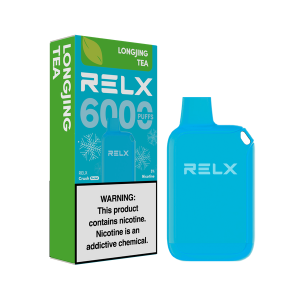 Buy RELX Malaysia MY Disposable Vape Crush Pocket Longjing Tea Flavors Flavours 3% Nicotine 购买悦刻马来西亚一次性电子烟龙井茶
