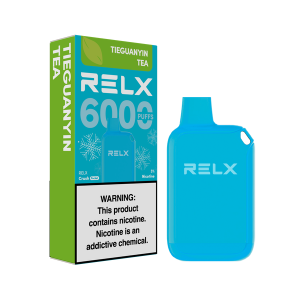 Buy RELX Malaysia MY Disposable Vape Crush Pocket Tieguanyin Tea Flavors Flavours 购买悦刻马来西亚一次性电子烟铁观音
