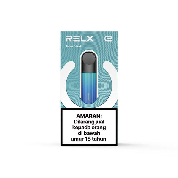RELX Malaysia MY Essential Device Vape Pen Blue Glow Package
