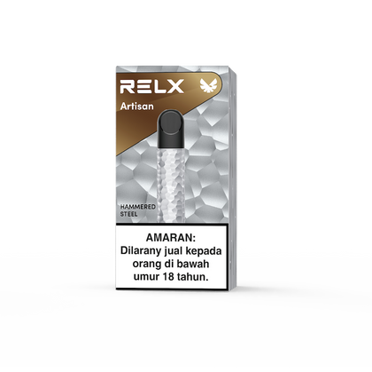 RELX Malaysia MY Artisan Metal Device Vape Pen Hammered Steel Package