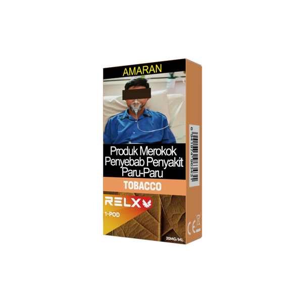 RELX MY Pod Pro 2 Classic Tobacco Package Price 悦刻雾化弹1颗装经典烟草5%尼古丁价格马币
