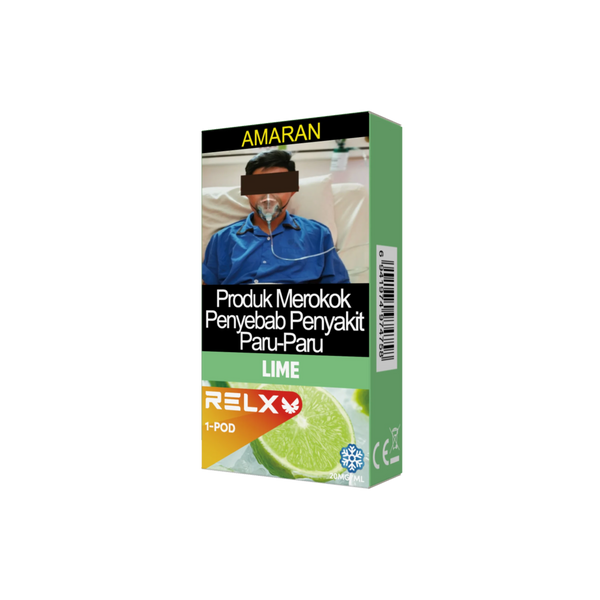 RELX Malaysia Official MY Pod Pro 2 Lime Ice Package Price  悦刻雾化弹1颗装极凉青柠3%尼古丁价格马币
