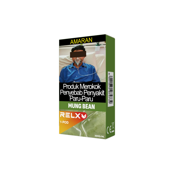 RELX MY Pod Pro 2 Ludou Ice Package Price 悦刻雾化弹1颗装绿豆冰3%尼古丁价格马币
