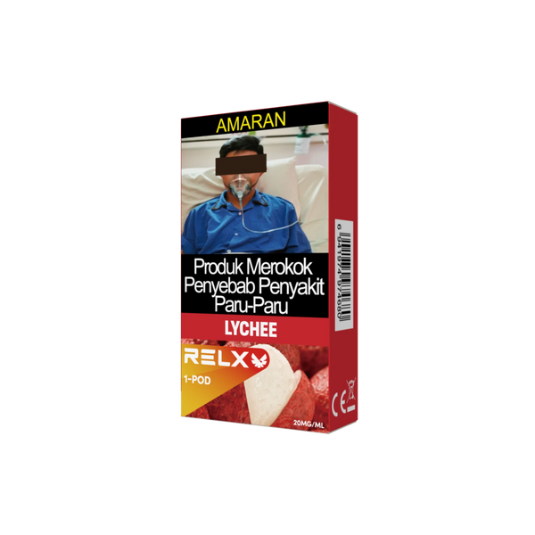 RELX Malaysia Official MY Pod Pro 2 Lychee Ice Package Price  悦刻雾化弹2颗装荔枝优化3%尼古丁价格马币
