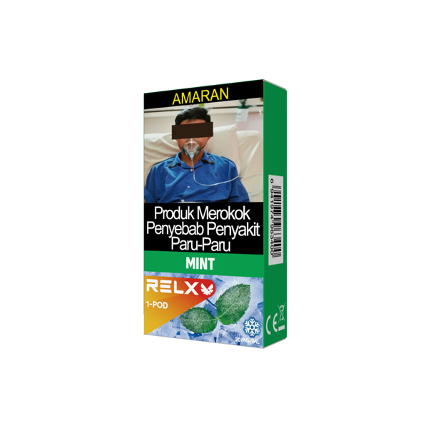 RELX MY Pod Pro 2 Mint Freeze Package Price  悦刻雾化弹1颗装零度薄荷价格马币
