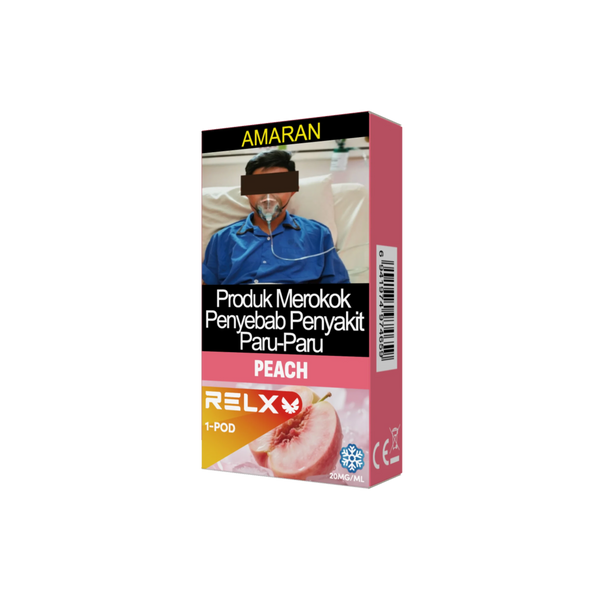 RELX Malaysia Official MY Pod Pro 2 Fresh Peach Package Price 悦刻雾化弹2颗装蜜桃3%尼古丁价格马币
