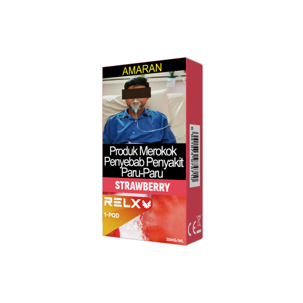 RELX MY Pod Pro 2 Flavor Strawberry Burst Package Price  悦刻雾化弹1颗装草莓冰沙3%尼古丁价格马币
