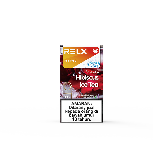 RELX MY Pod Pro 2 Flavor Hibiscus Ice Tea Package
