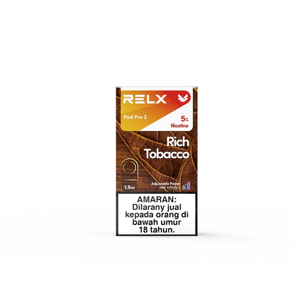 Shop RELX Pod Pro 2 Rich Tobacco 5% Nicotine