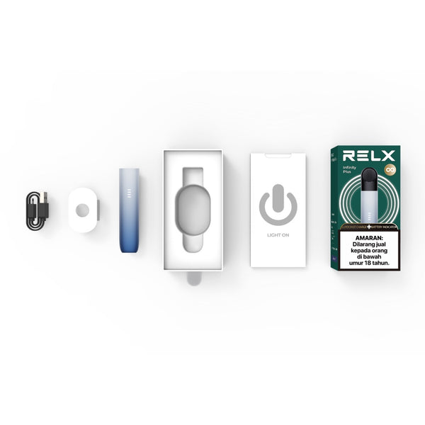 RELX Malaysia MY Infinity Plus Rising Tide Package Rendering USB-C Charging Type
